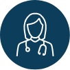 female doctor icon